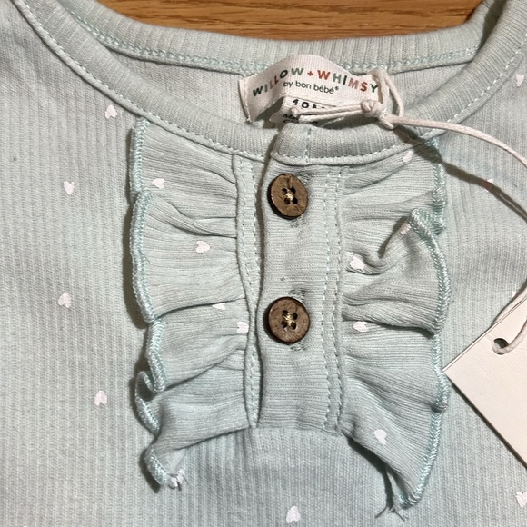 NWT WILLOW + WHIMSY SZ 18 light green - Picture 3 of 4